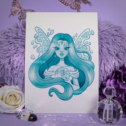 "Blue Aquamarine Fairy"