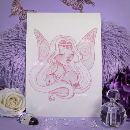 "Rose Quartz Fairy"