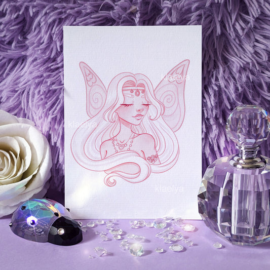 "Rose Quartz Fairy"